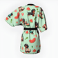 Dachshund Watermelon Delight - Kimono Robe - Real Rad Boutique