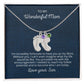'Fullest Potential' Engraved Necklace with Birthstone - Real Rad Boutique