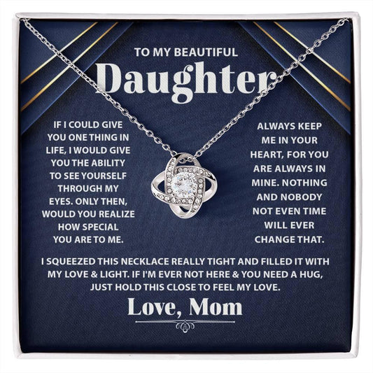 'Hold This Close' Love Knot Necklace - Real Rad Boutique