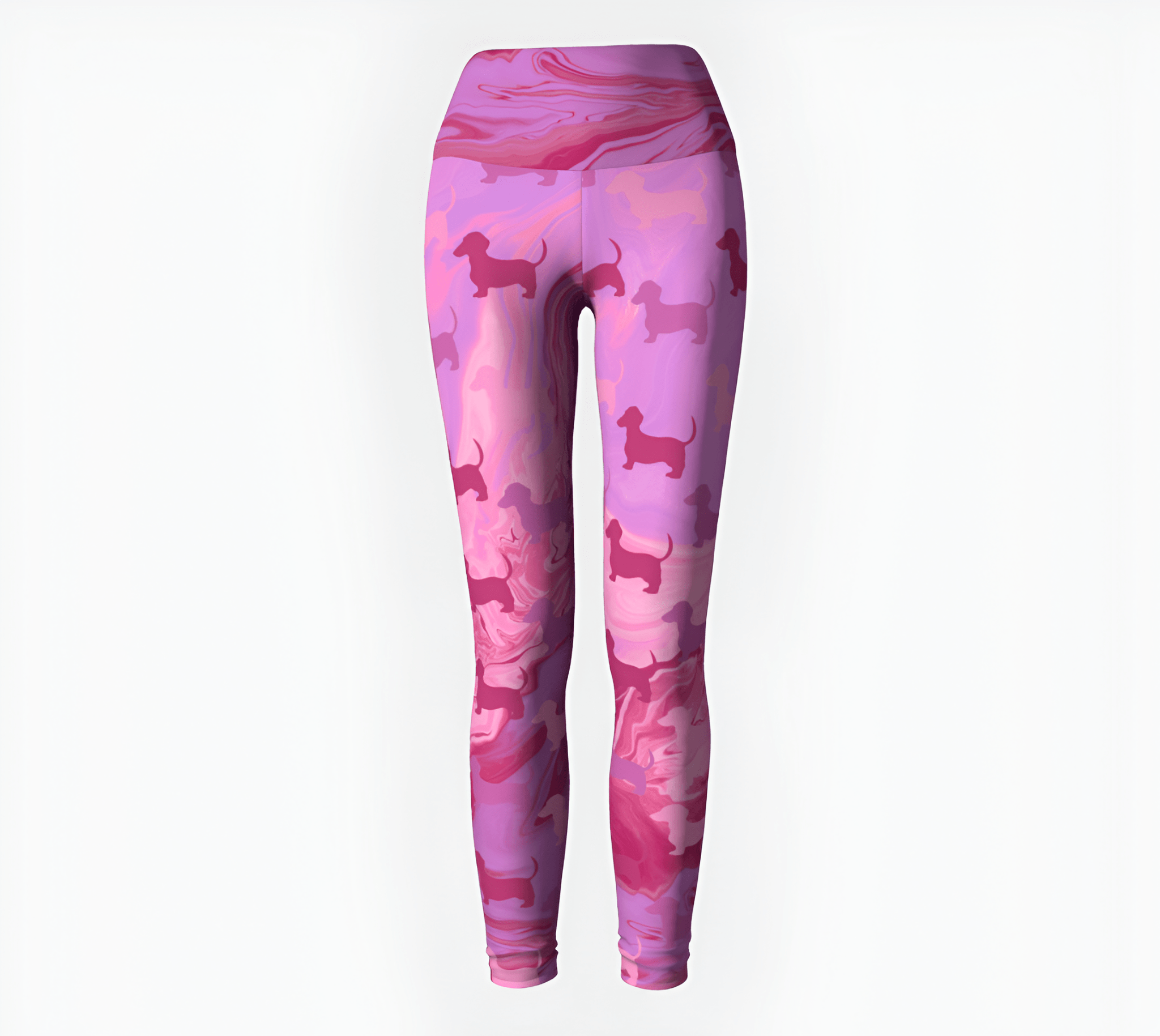 Marble Paws - Dachshund Yoga Leggings - Real Rad Boutique