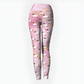 Pink Marble Flair - Dachshund Yoga Leggings - Real Rad Boutique