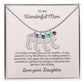 'Spread My Wings' Engraved Necklace with Birthstone - Real Rad Boutique