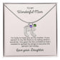 'Spread My Wings' Engraved Necklace with Birthstone - Real Rad Boutique