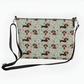 Vintage Floral Charm - Dachshund Vegan Leather Crossbody Purse - Real Rad Boutique