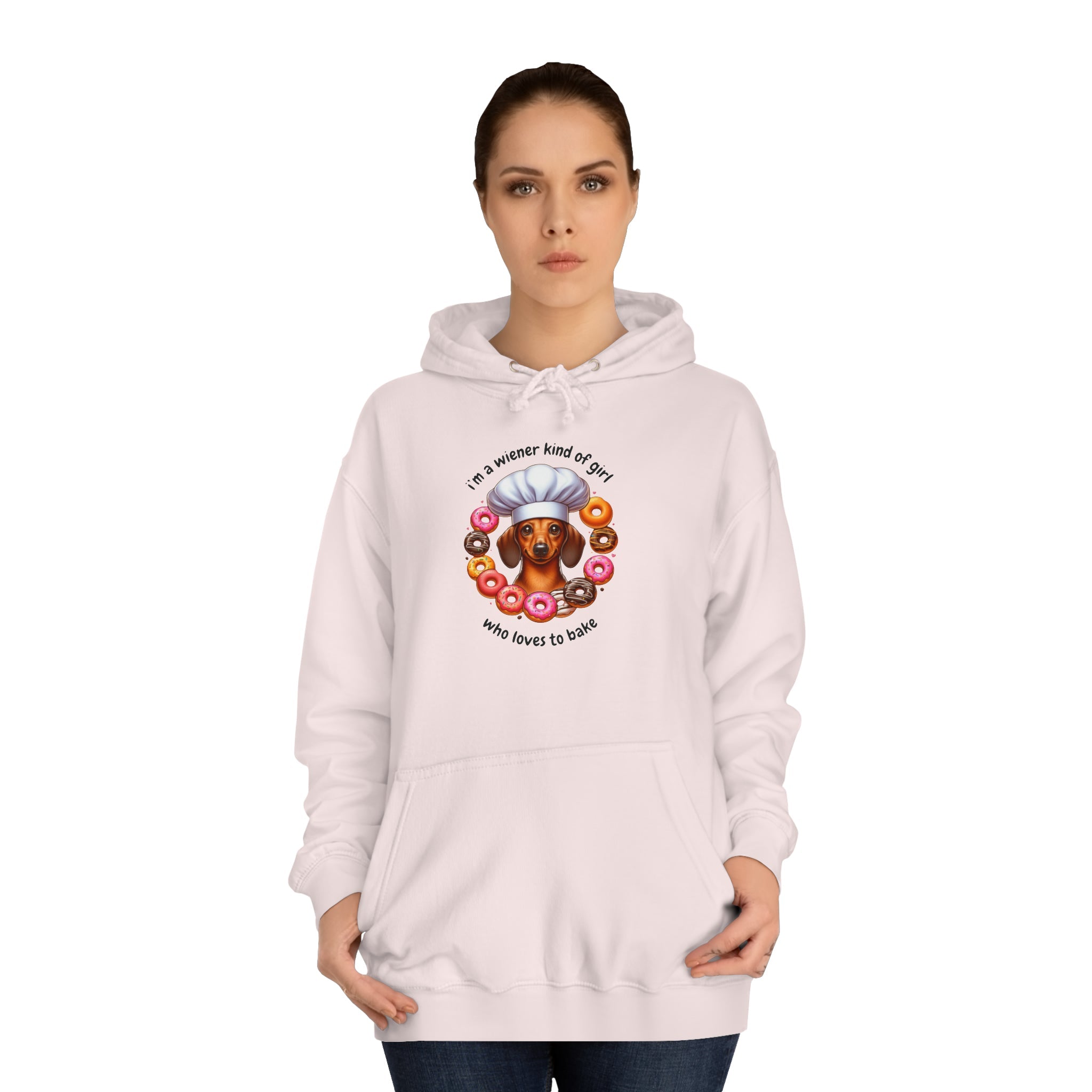 Wiener Baker Vibes - Dachshund Hoodie - Real Rad Boutique