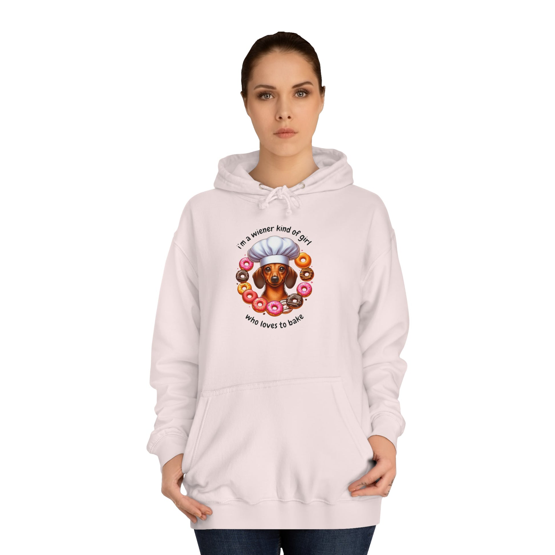 Wiener Baker Vibes - Dachshund Hoodie - Real Rad Boutique